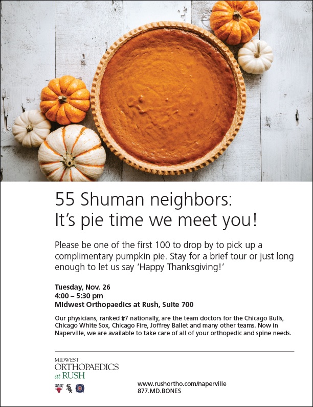 Pitcher Communications - Midwest Orthopaedics at Rush - Naperville Campaign 1