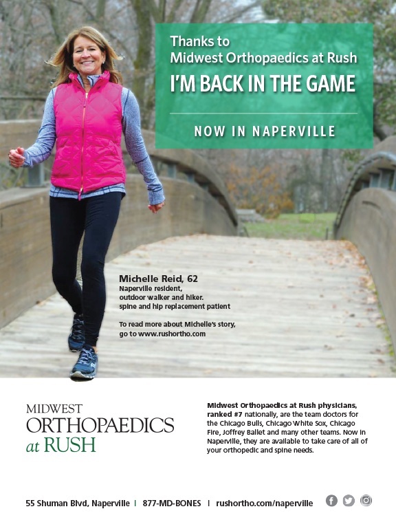 Pitcher Communications - Midwest Orthopaedics at Rush - Naperville Campaign 2